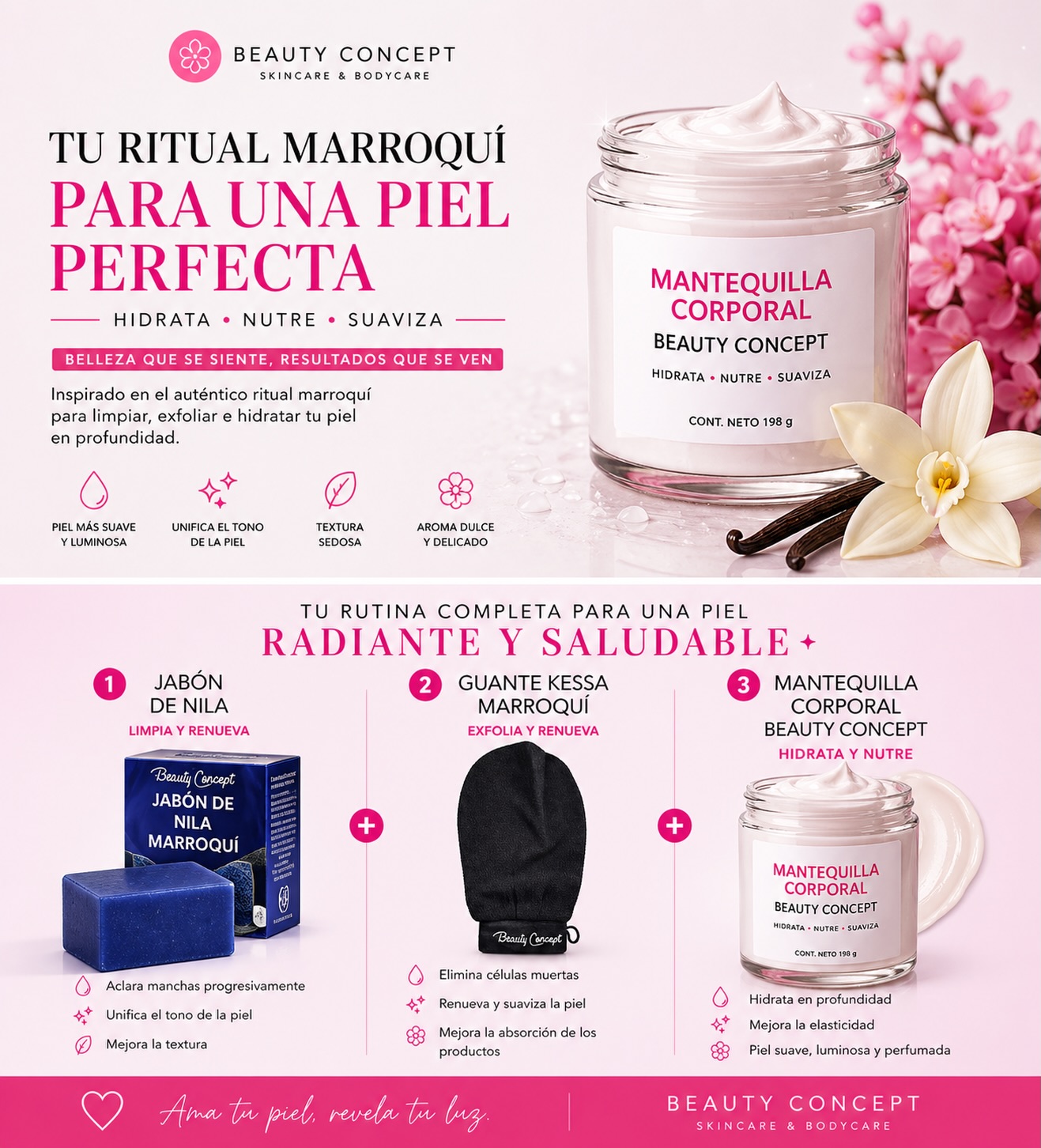 💖 KIT RITUAL MARROQUÍ BEAUTY CONCEPT
