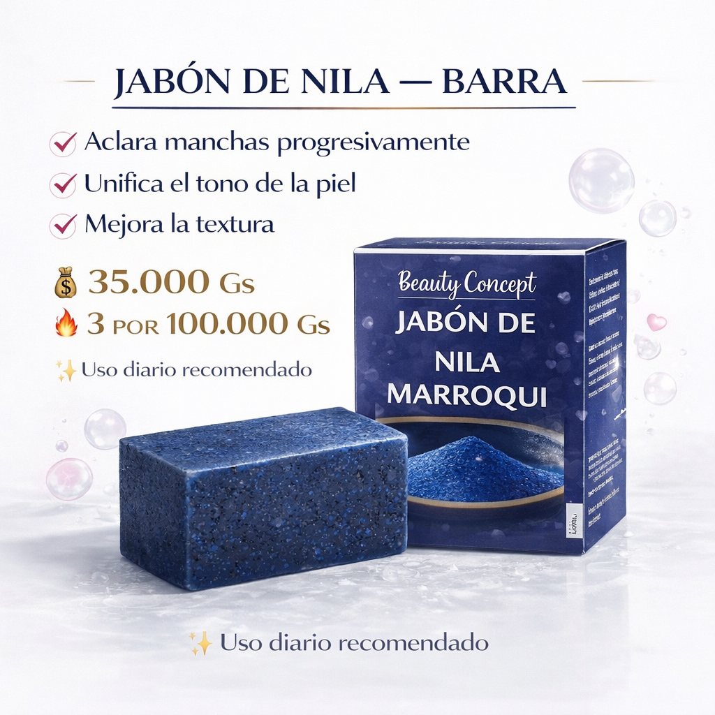 Kit 5 - NILA MARROQUÍ – JABÓN EN BARRA (Internacional)