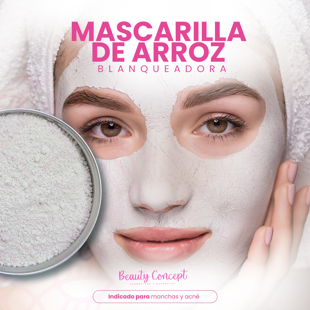 MASCARILLA DE ARROZ BLANQUEADORA