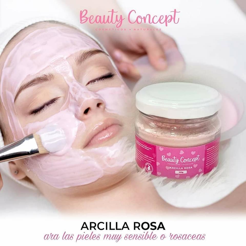 Mascarilla de Arcilla Rosa