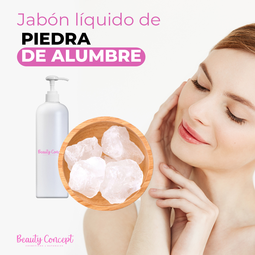 JABON LIQUIDO DE PIEDRA DE ALUMBRE